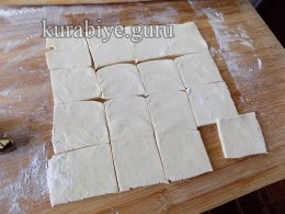 Ванільний крем з шоколадними тістечками