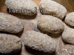 Гречаники з яєчно-сирною начинкою