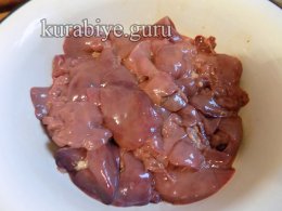 Куриная печень в чесночном кляре