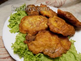 Куриная печень в чесночном кляре