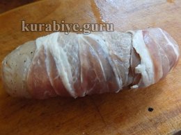 Куриная котлета с грибами и сыром