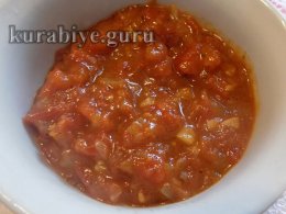Куриная котлета со спагетти из цуккини 