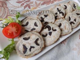 М'ясний рулет із свинини з начинкою 