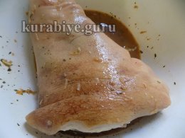 Свиная рулька запечённая в рукав
