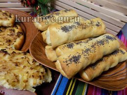Пісні пиріжки з картоплею та маком