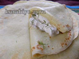 Млинці з кабачків з фаршем