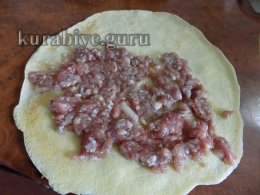 Млинці з кабачків з фаршем