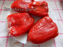 Фарширований сиром перець - чушка бурек