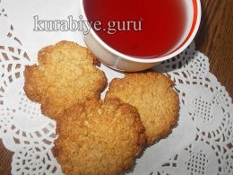 Кокосово-вівсяне печиво без борошна