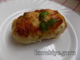 Зрази курячі з сиром у шкірці