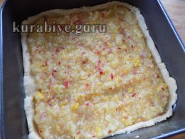 Лимонний пиріг з яблуком 