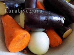 Паштет із баклажанів і курячої печінки 