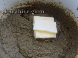 Паштет із баклажанів і курячої печінки 
