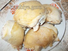 Запечённая курица с томатным рисом