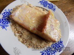 Лин смажений у паніровці 