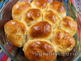 Пампушки з часником до борщу