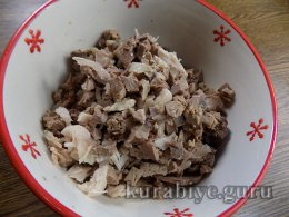 Шийка куряча фарширована по-єврейськи 