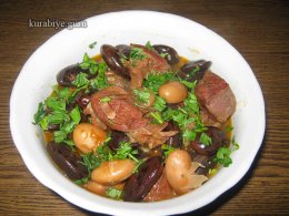Карри с говядиной и фасолью, рецепт 