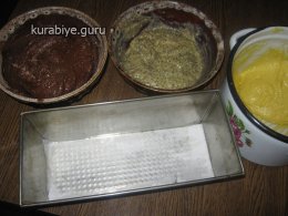 Ніжний пиріг з маком і какао