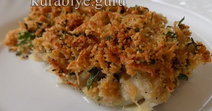 Минтай запечённый под сырно-чесночной шубкой