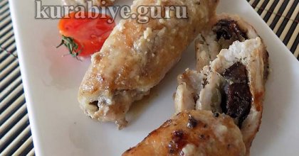 Рулетики из свинины с начинкой в духовке