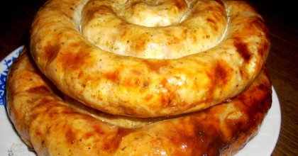 Колбаса куриная домашняя