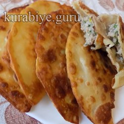Чебуреки из заварного теста 
