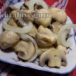 Маринованные шампиньоны за сутки