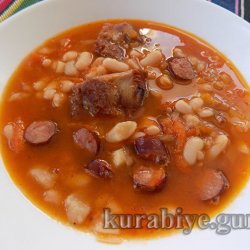 Боб-левеш по-закарпатськи, рецепт
