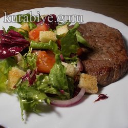 Лёгкий салат к мясу
