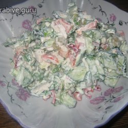салат из куриной грудки простой и вкусный