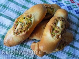 Булочки с омлетом