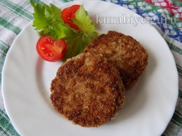 Котлети з минтаю з рисом 