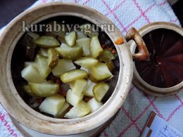 Куліш із перловки зі свининою 