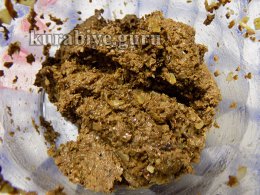 Борщ буряковий з грибними вушками