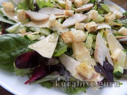 Легкий курячий салат 