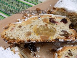 Масляний штолен з марципаном (Butterstollen)