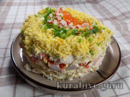 Крабові палички під шубою
