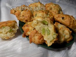 Сирне печиво з зеленою цибулею