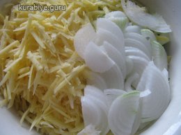 Легкий курячий салат 