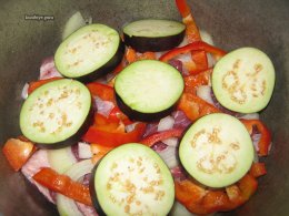 Домляма, м'ясо з овочами по-узбецьки