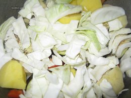 Домляма, м'ясо з овочами по-узбецьки